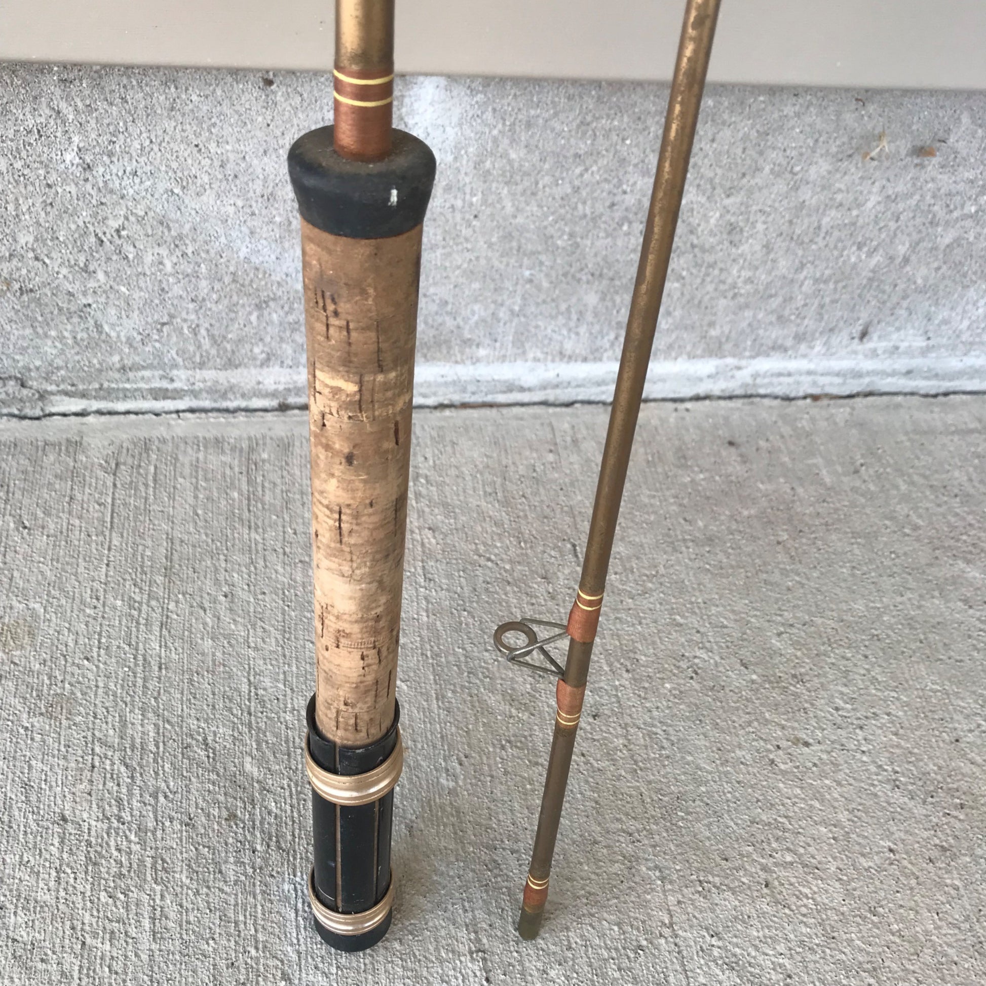 Vintage South bend fiberglass spinning rod - sporting goods - by