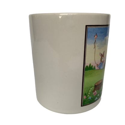 Vintage | Easter Bunny Rabbit Handled Coffee Mug