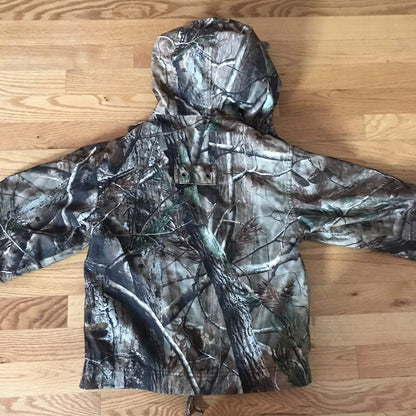 Gamehide Youth KP5 Realtree Camo Hunting Jacket Size Large
