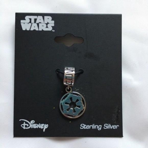 New Star Wars Imperial Symbol Sterling Silver