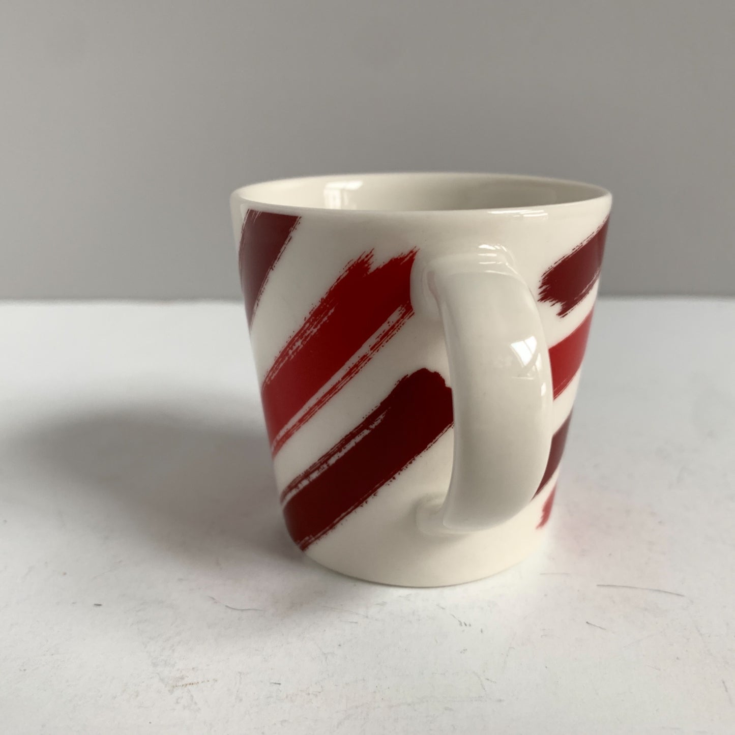 Starbucks 2014 3 oz. Espresso Mug Red Stripe
