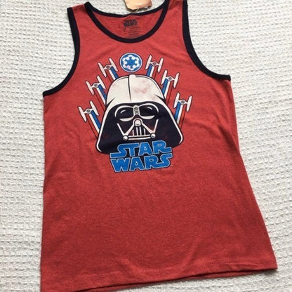 Star Wars Force of July Tank Top Red Men's