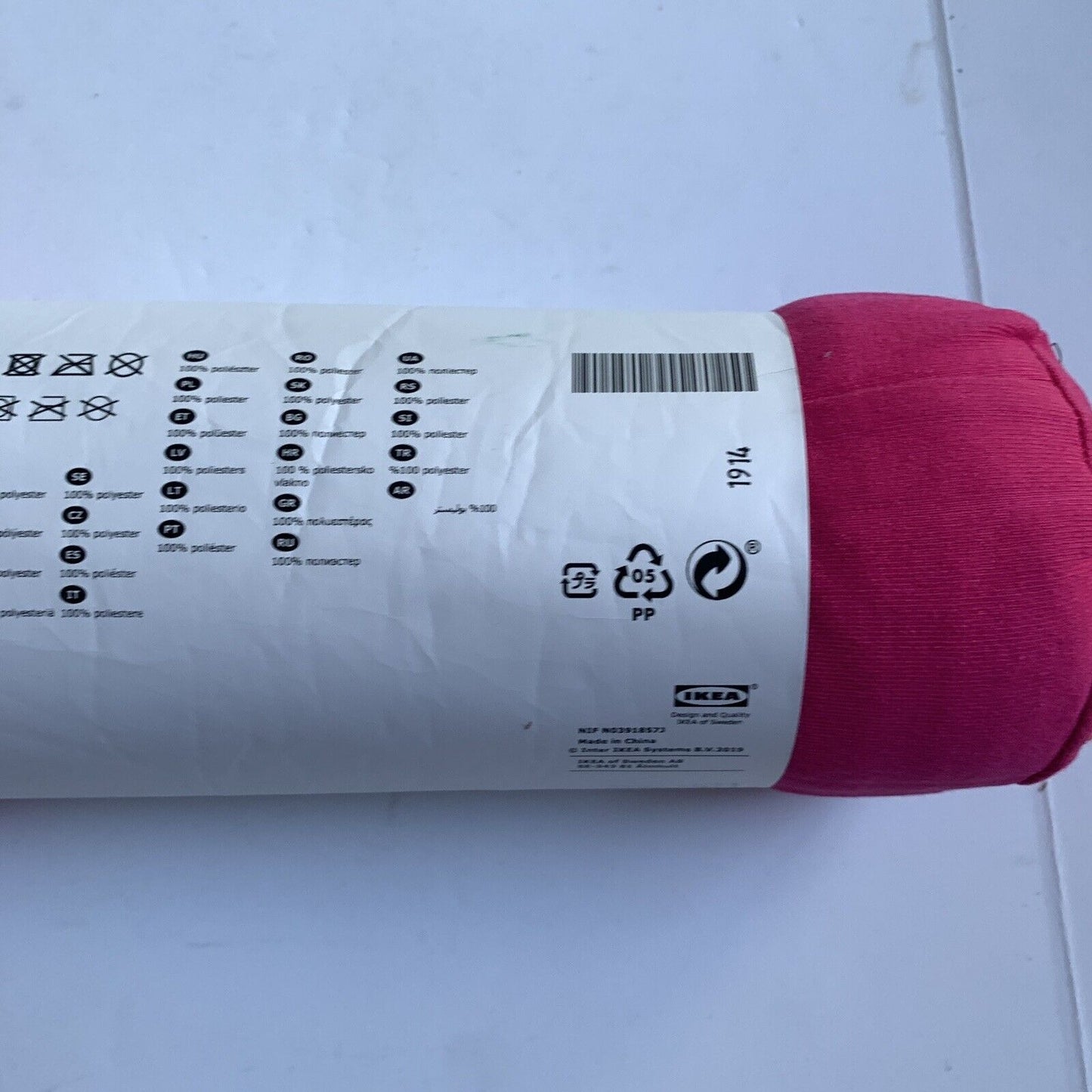 Ikea Oddhild Throw Blanket PINK New in Package 47 x 67"