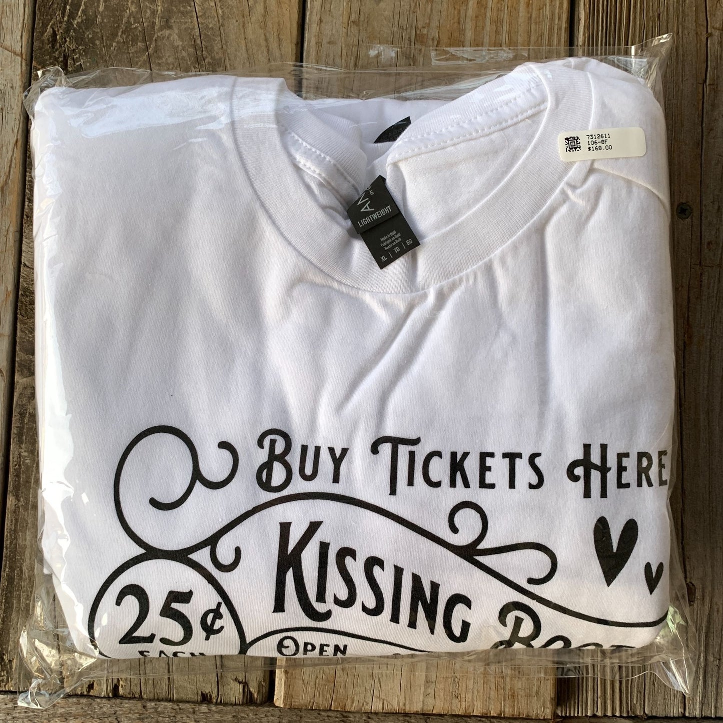 Kissing Booth Graphic Tee White