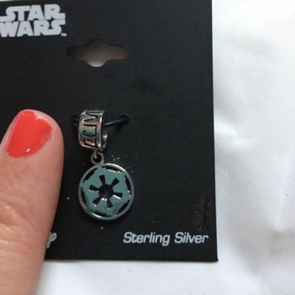 New Star Wars Imperial Symbol Sterling Silver