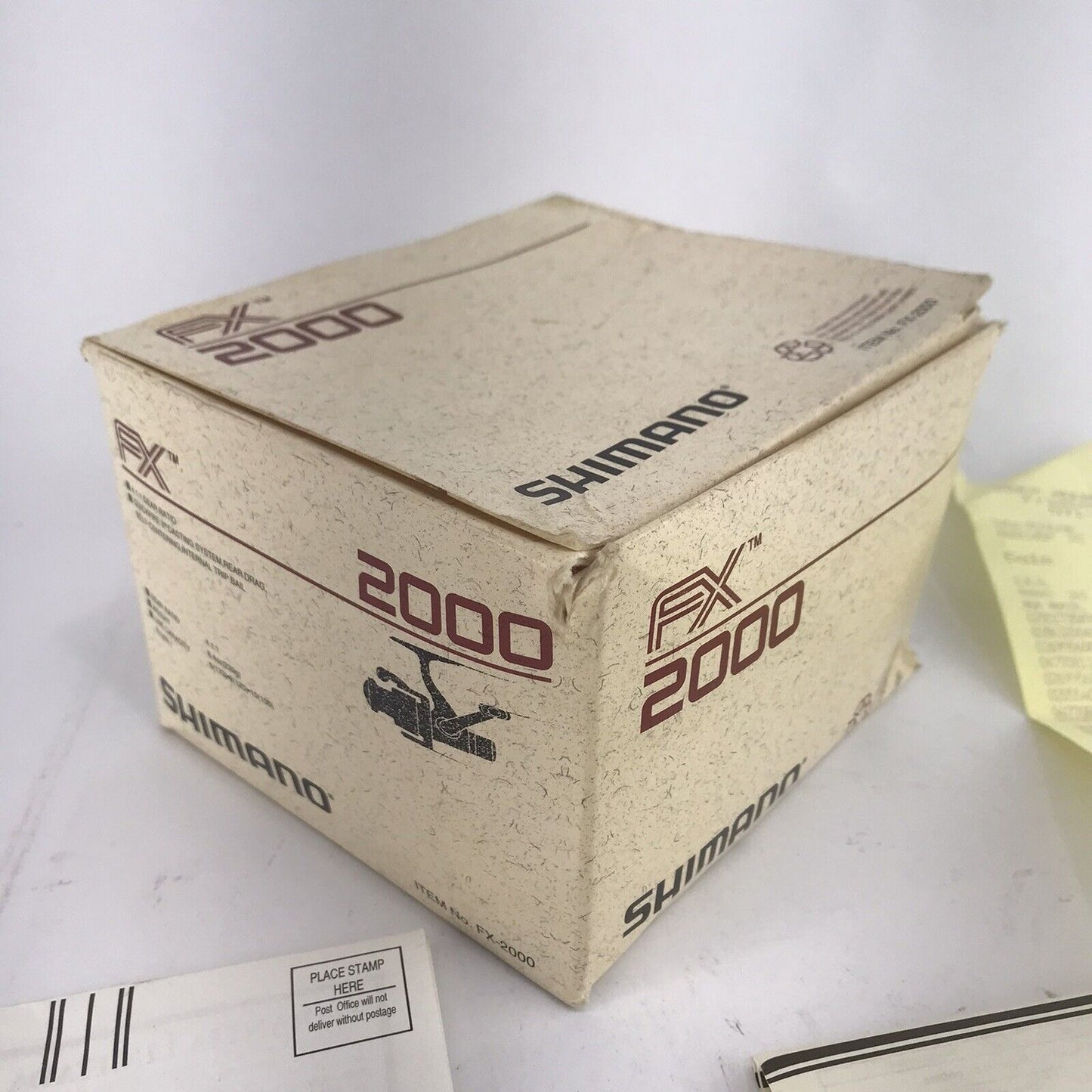 Shimano FX 2000 Box w/ Papers, NO REEL- BOX ONLY