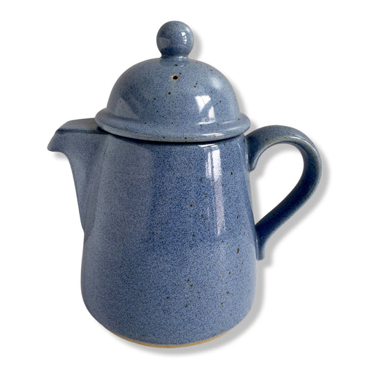 Dansk Speckled Blue Ceramic Teapot Neilstone Blue