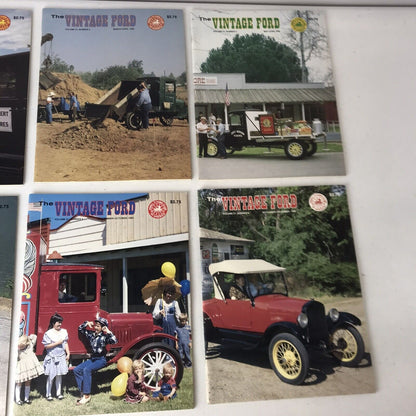 The Vintage Ford Magazine - Model T Ford Club of America 1986- all 6 issues!