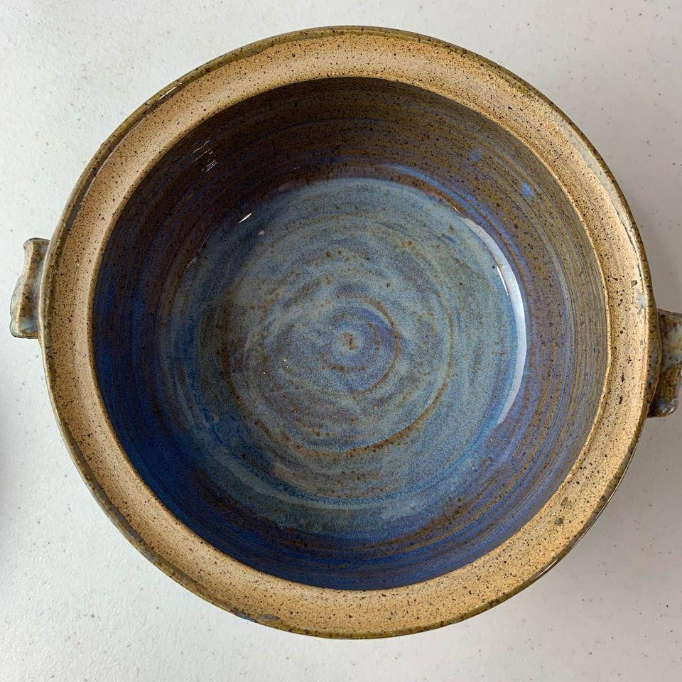 Handmade Beautiful Ceramic Glazed Lidded Dish