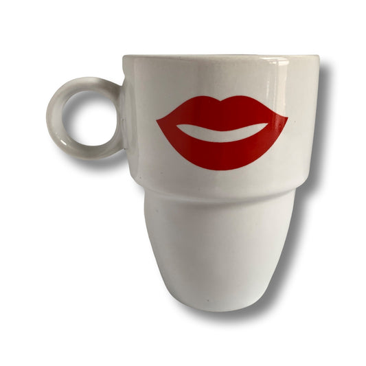 Caribou Coffee 2012 Lips Coffee Mug 10 oz.