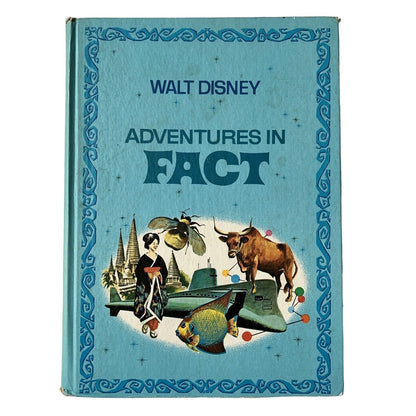WALT DISNEY ADVENTURES IN FACT 1970 HC The Disney Parade