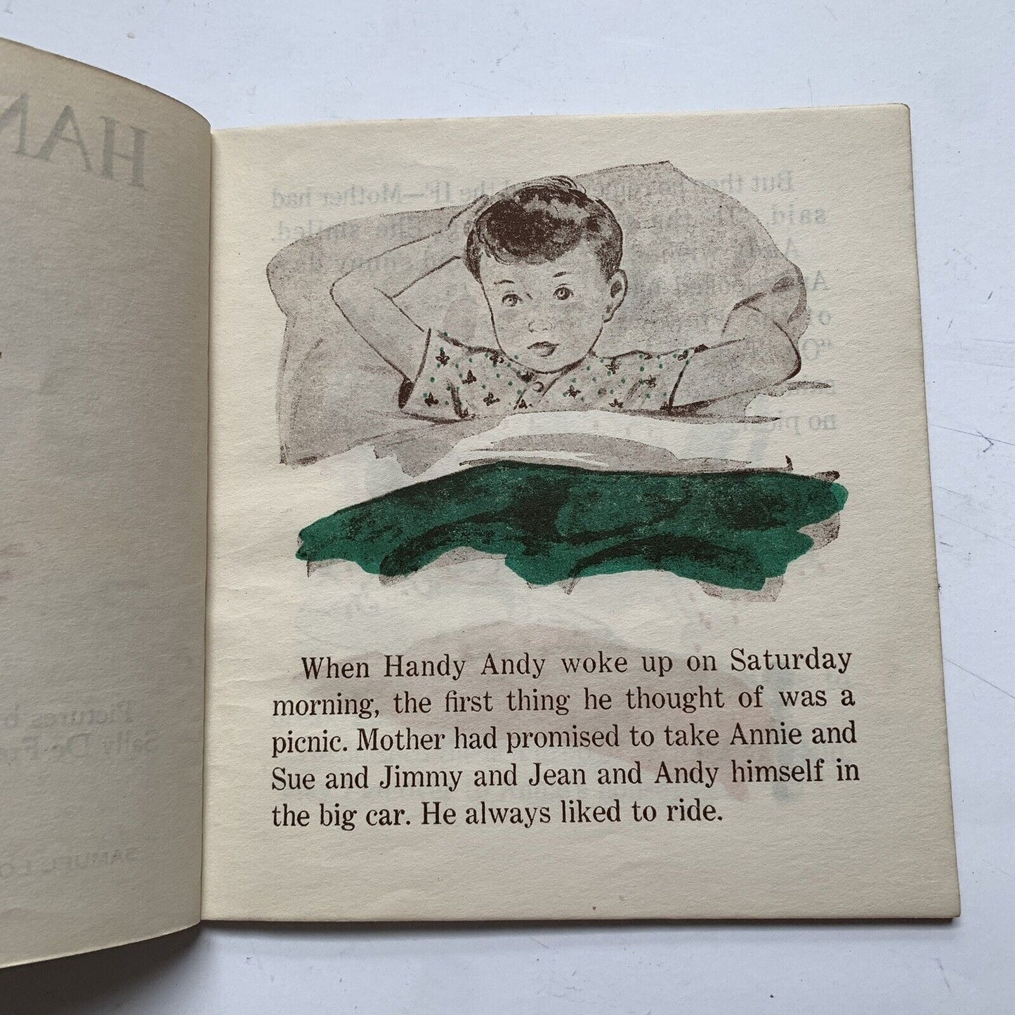 1946 Vintage Handy Andy By Helen Gale A Brownie Book Children's