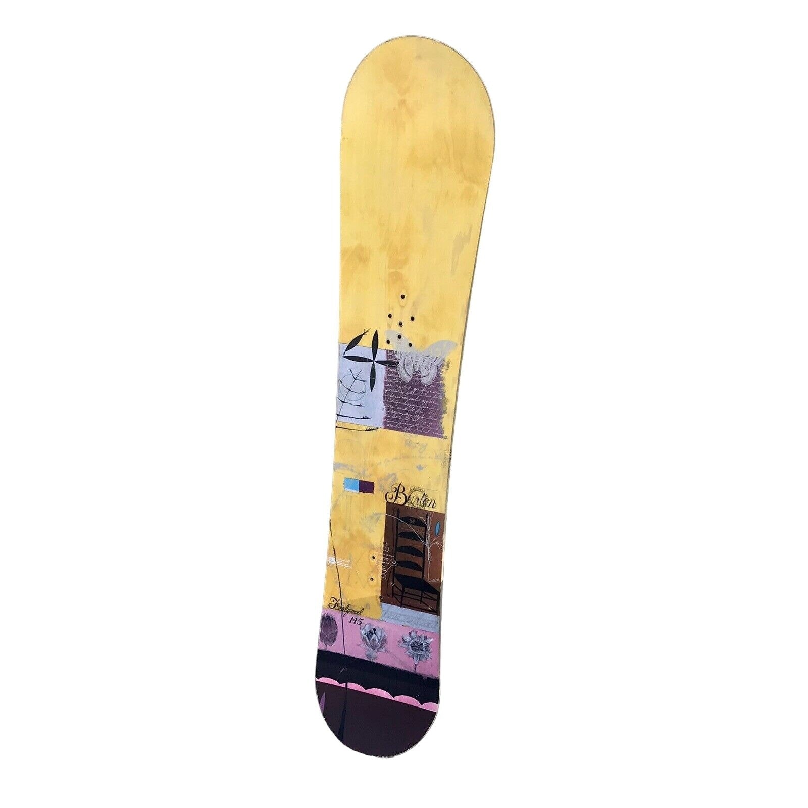 Burton Feelgood Women's Snowboard 145 cm Superfly II Dualzone Ego 