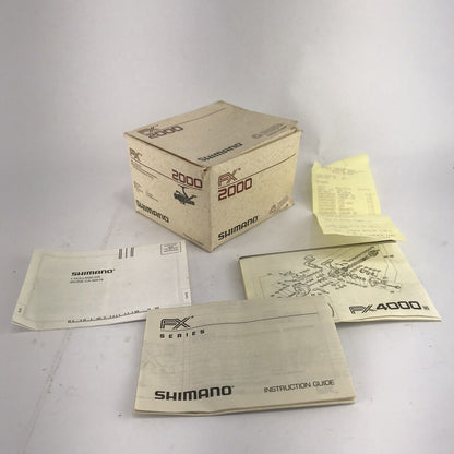 Shimano FX 2000 Box w/ Papers, NO REEL- BOX ONLY