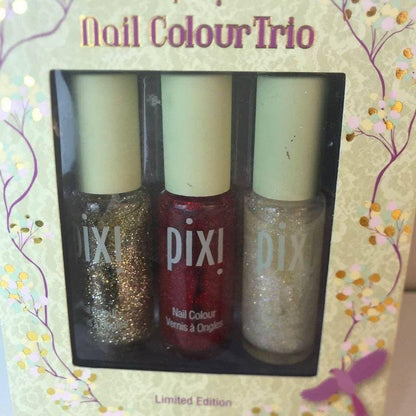 NEW Pixi Nail Color Trio Nail Polish Set