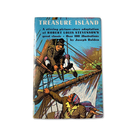TREASURE ISLAND by Robert Louis Stevenson 1952 First Edition Book Winston Pixie