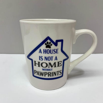 NEW A House is not a Home without Pawprints Coffee Mug