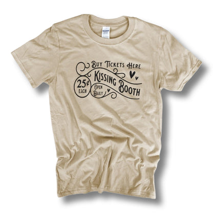 Kissing Booth Graphic Tee Natural