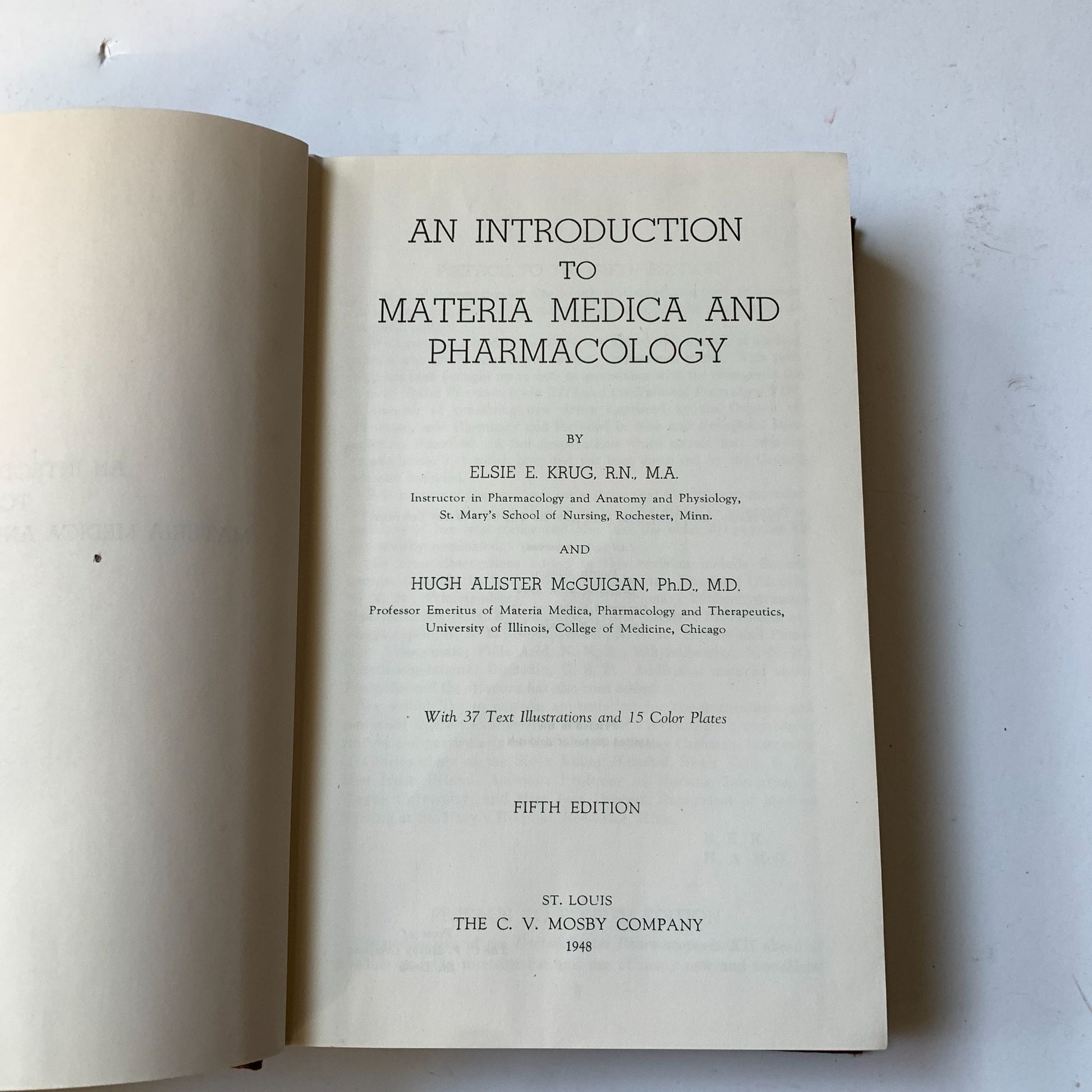 Introduction to Materia Medica & Pharmacology Book 1948 – Sunrise Pickers