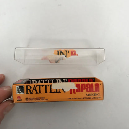 Rapala Rattlin’ Rap RNR-7 GRAND CASINO Advertising Silver Gold