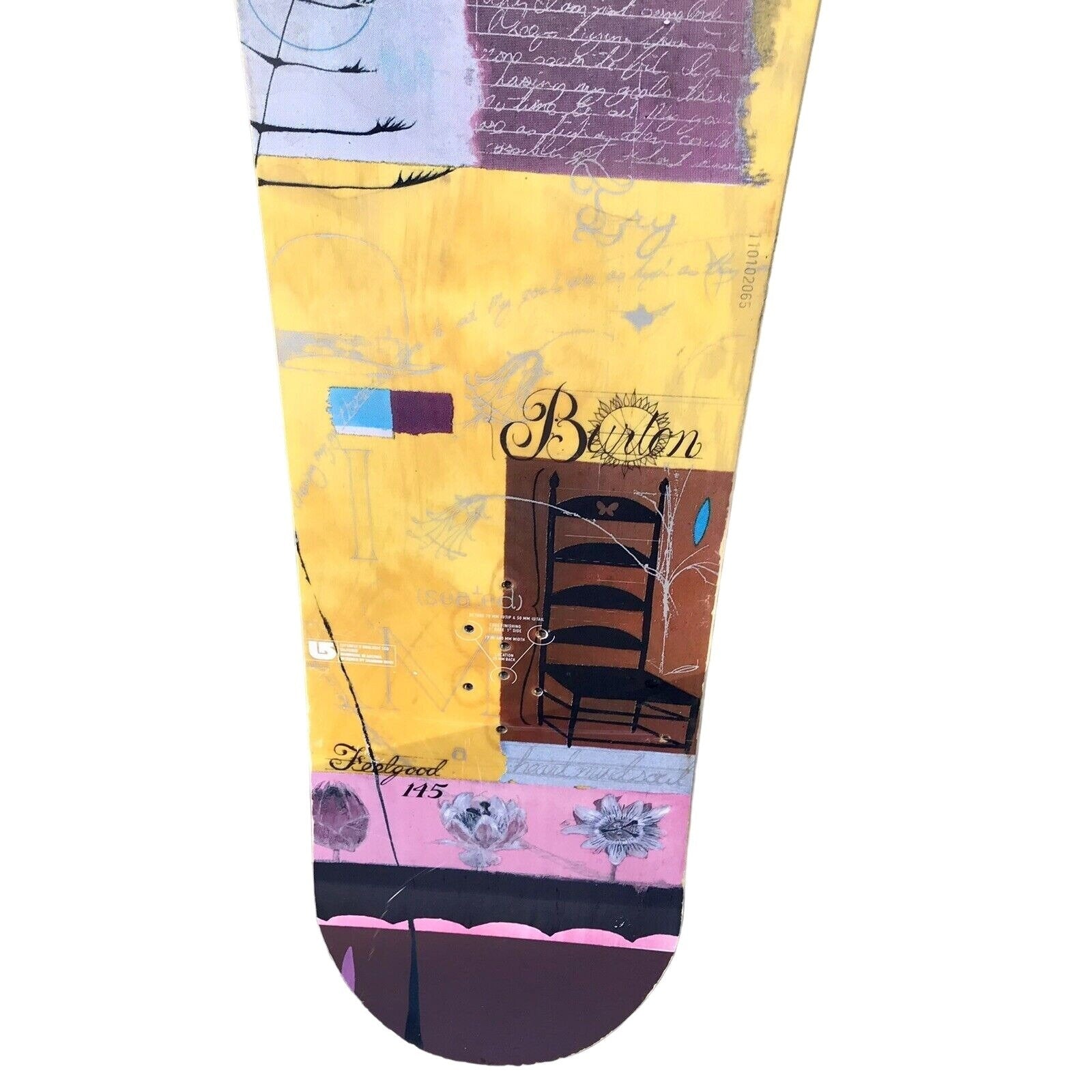 Burton Feelgood Women s Snowboard 145 cm Superfly II Dualzone Ego