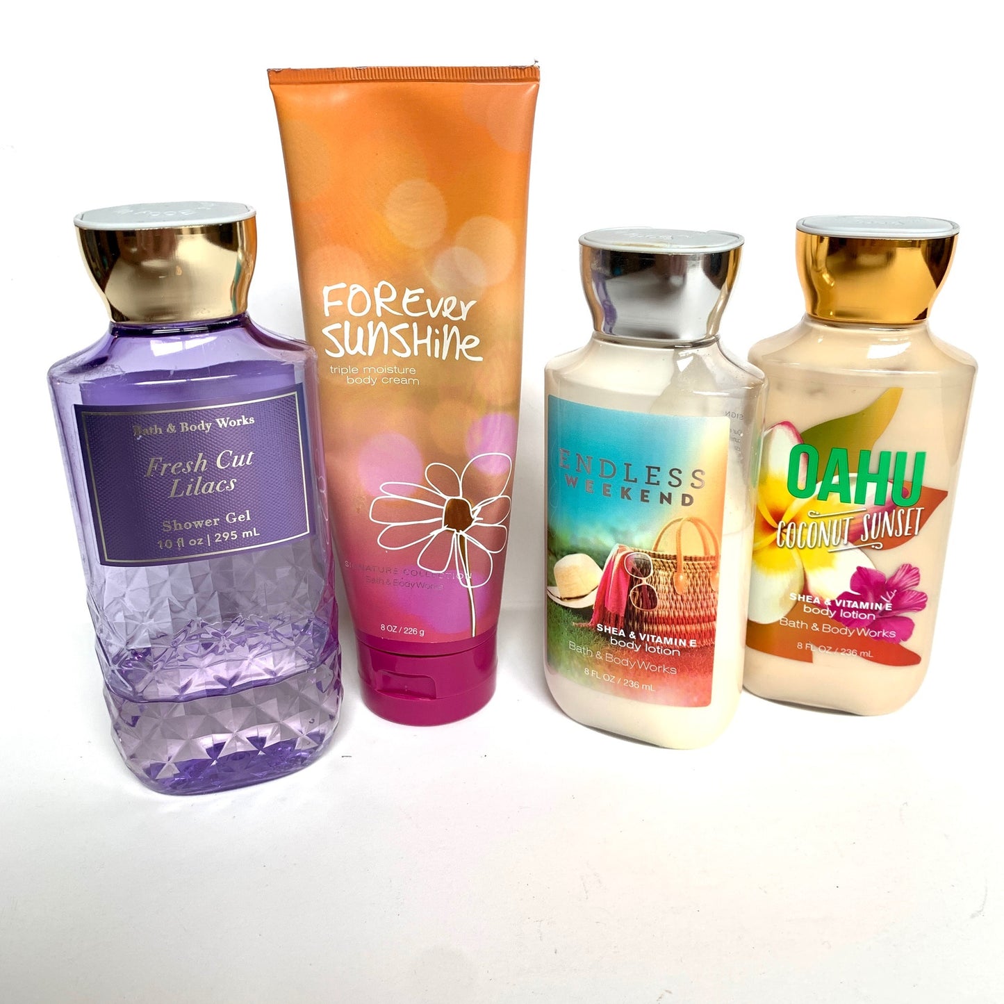 Bath & Body Works Body Lotions and Body Cream Lot Used