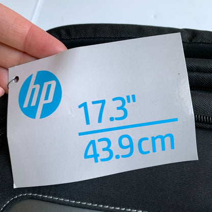 HP 17.3" Black Laptop Backpack New
