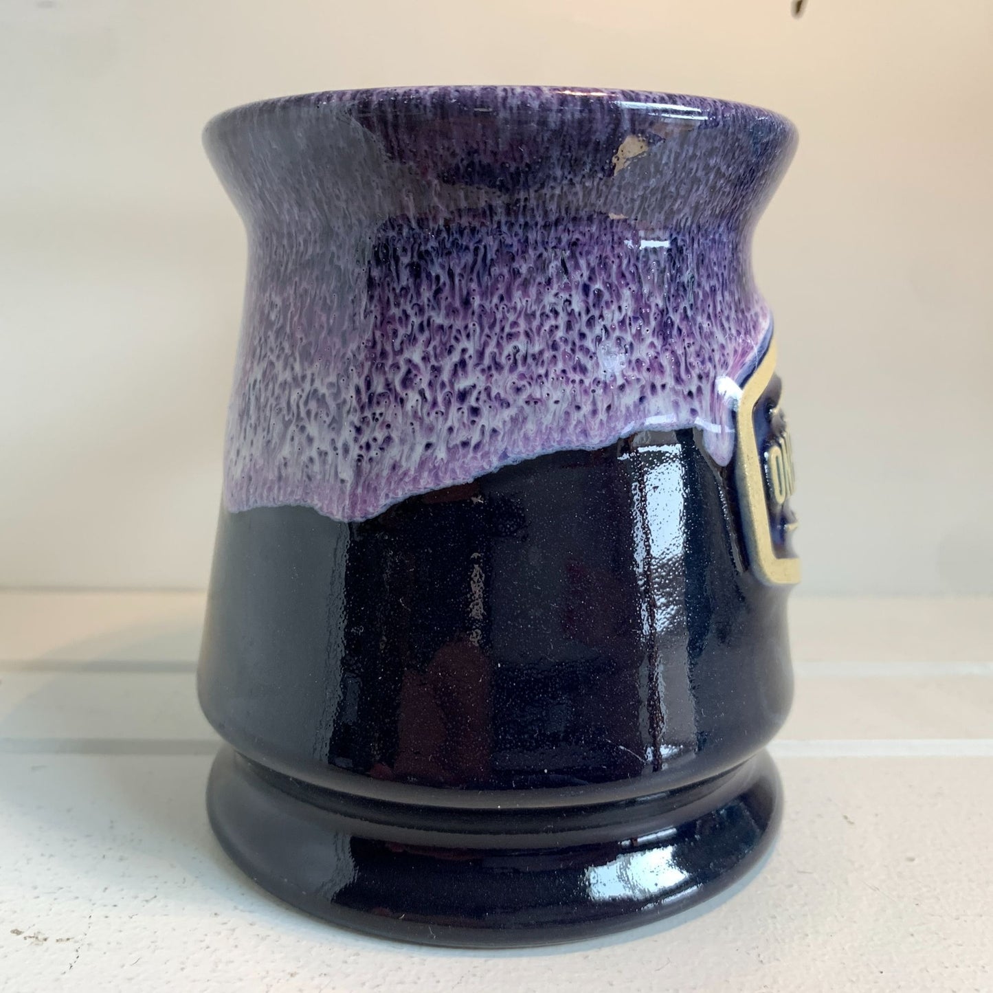 Deneen Pottery One Heartland Purple Ceramic Coffee Mug