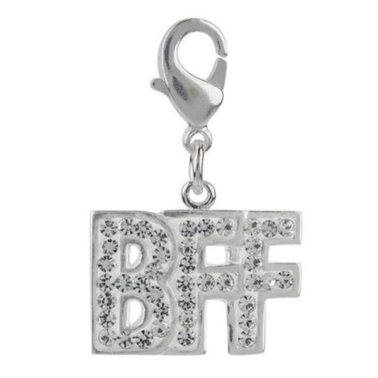 New A Charming Idea Silver Plate BFF Charm