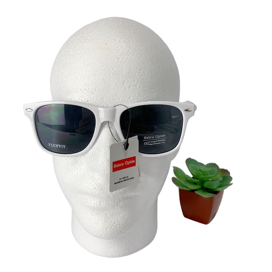 NEW Classic White Unisex Sunglasses