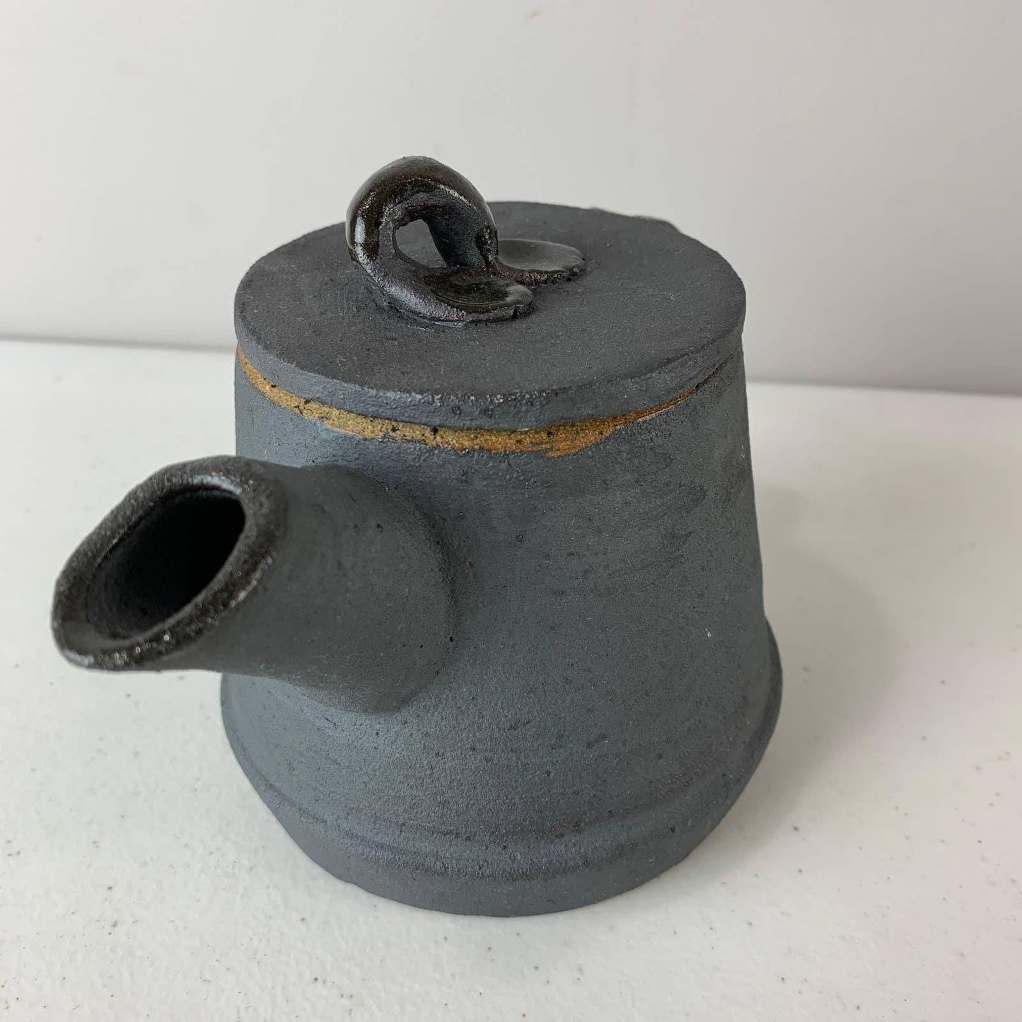 Vintage Handmade Ceramic Teapot