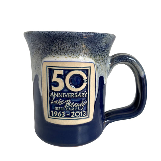 Deneen Pottery Lake Beauty Bible Camp 50th Anniversary Mug 1963-2013