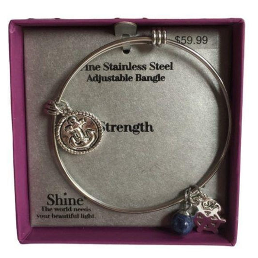 New Strength Stainless Steel Adjustable Bangle