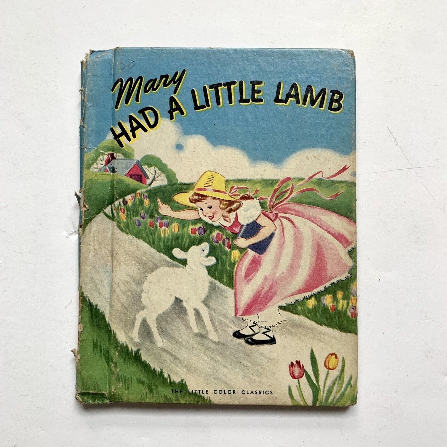 1938 Vintage Mary Had A Little Lamb Book
