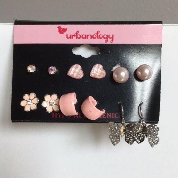 Urbanology New Pink Earrings Set