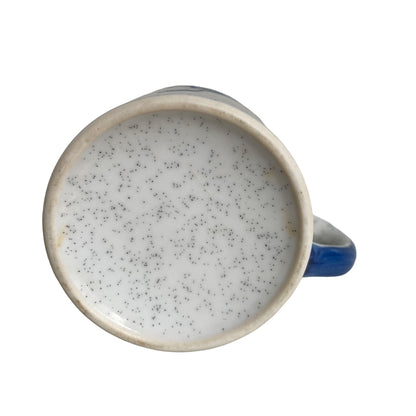 Vintage Otagiri Blue Speckled Arizona Roadrunner Coffee Ceramic Mug