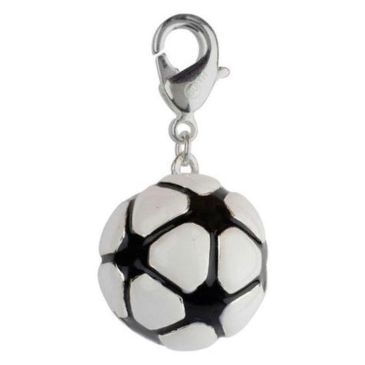 a charming idea Silver Plate 3D Soccer Ball