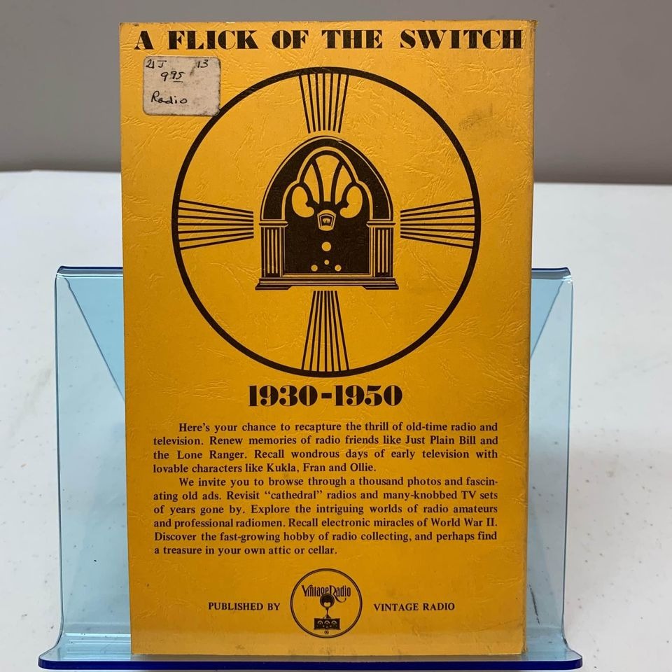 1983 A Flick of the Switch by Morgan E. McMahon Book
