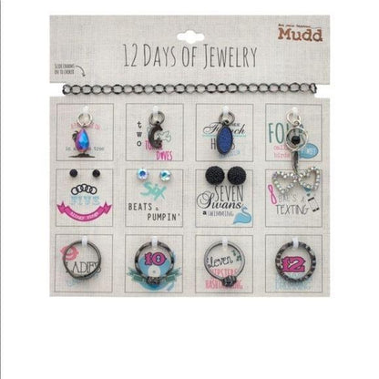 New Mudd 12 Days of Jewelry Necklace Earrings