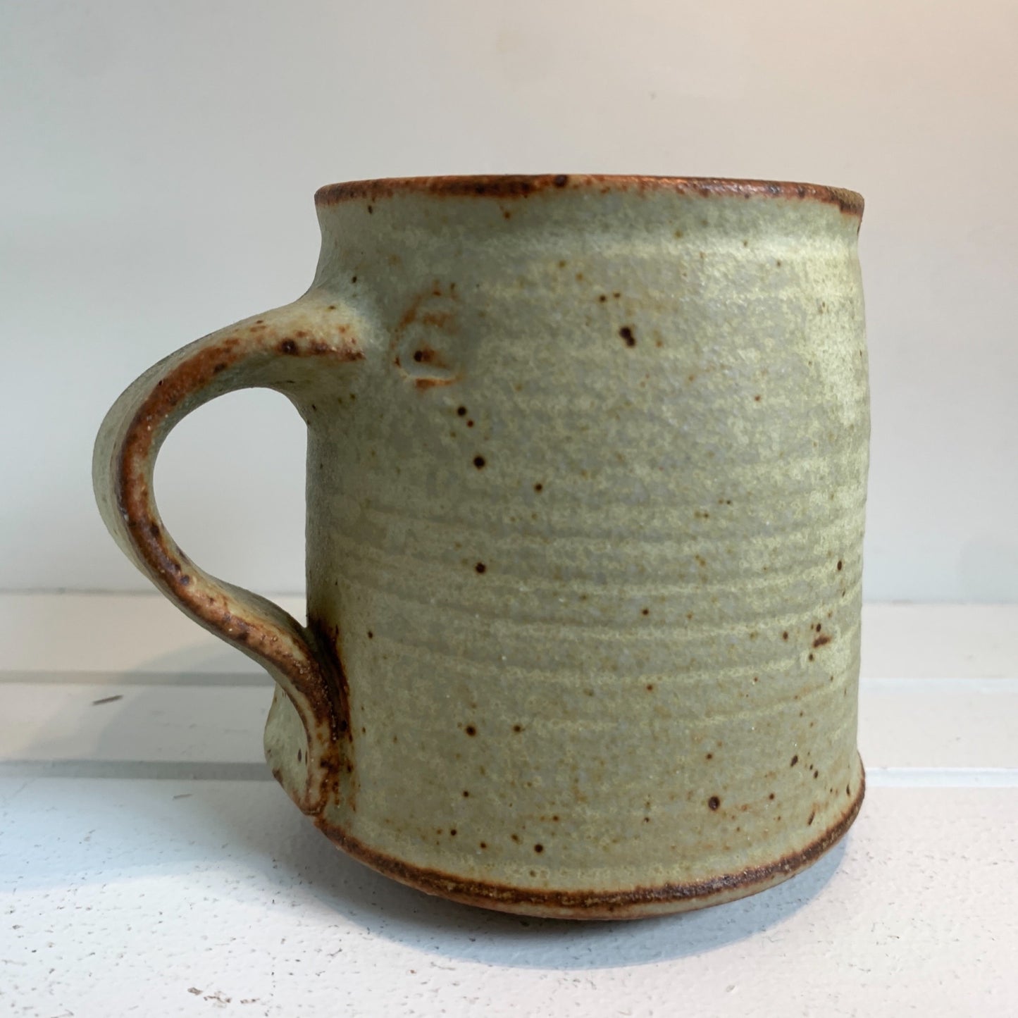 Vintage Ceramic Coffee Mug Signed