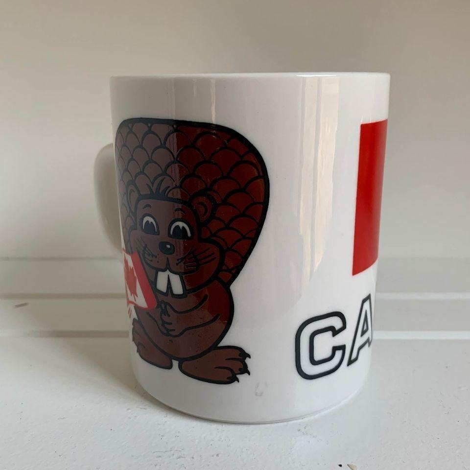 Canada Beaver and Flag Coffee Mug