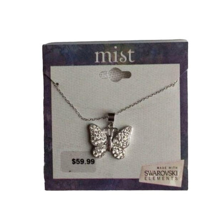 NEW Sterling Silver Butterfly Necklace