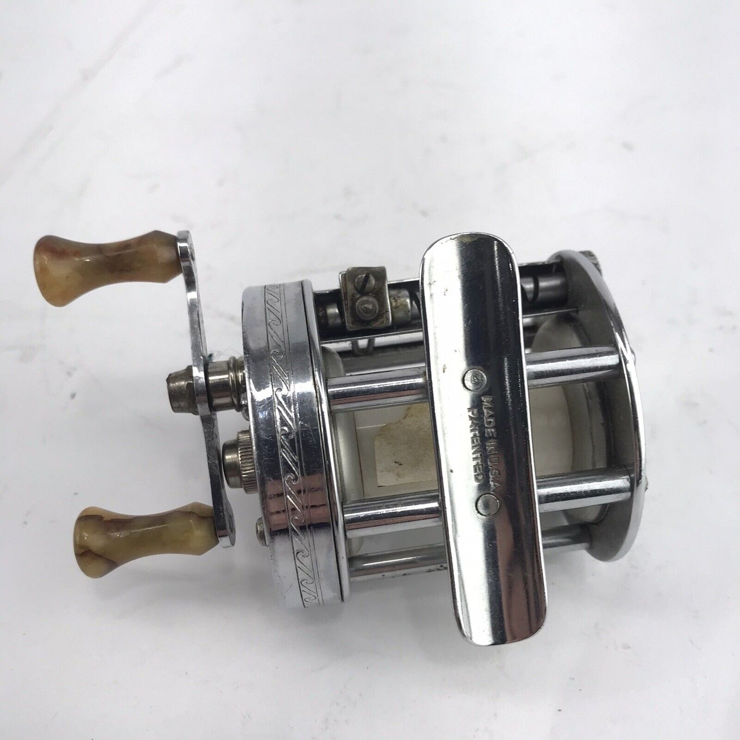 South Bend Perfectoreno Model A Fishing Reel WORKS GREAT!