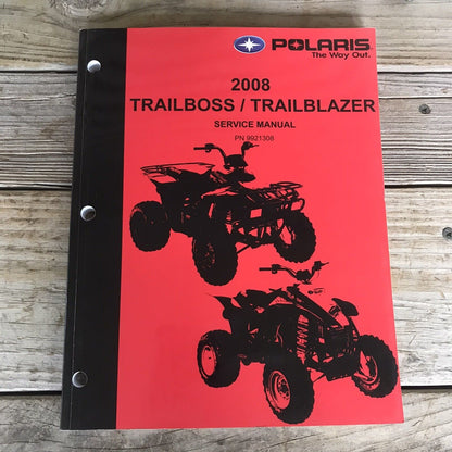 2008 Polaris Trailbosss / Trailblazer Service Manual PN 9921308 CLEAN!