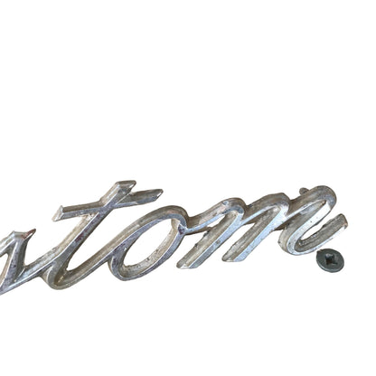 Vintage Ford Truck “Custom” Emblem Script