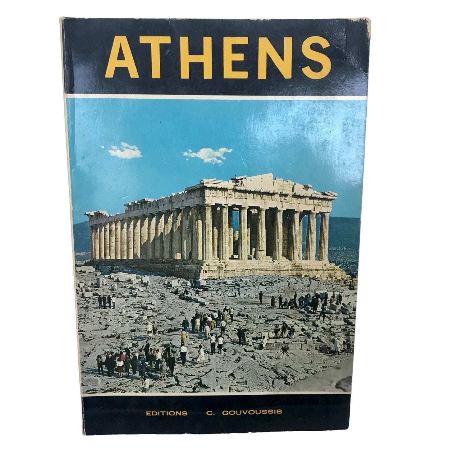 Vintage Athens Book Travel Greece Editions C. Gouvoussis