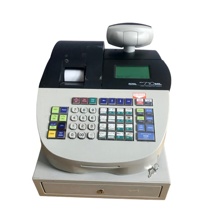 Royal Alpha 710ML Cash Management System Cash Register w/ Key