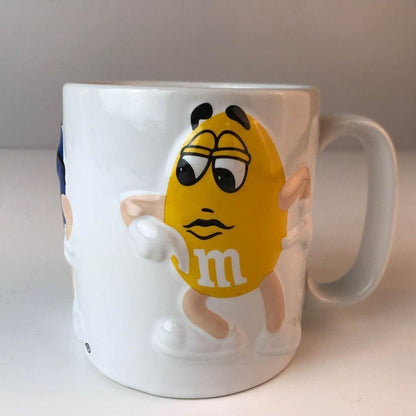 M&M’s Embossed White Coffee Mug