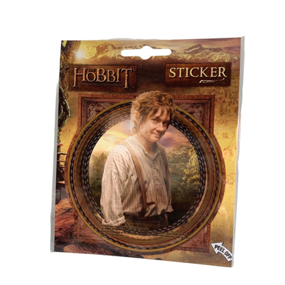 The Hobbit: An Unexpected Journey Bilbo Baggins Image Peel Off Sticker Decal NEW