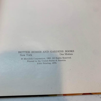 1970 Better Homes & Gardens Casserole Cook Book
